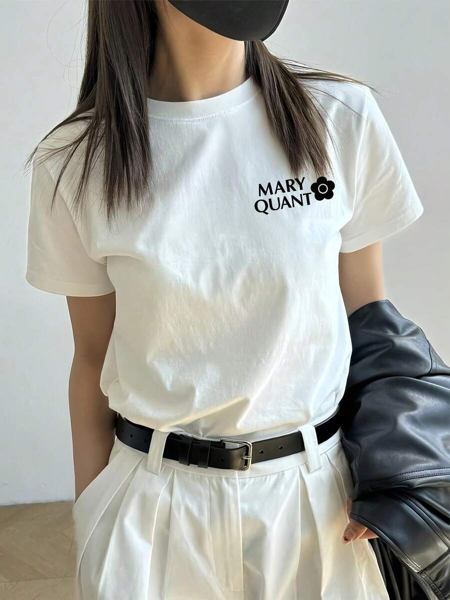 Women T-Shirts - 白色 - 查看 1