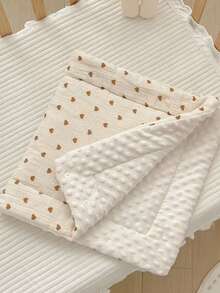 新生儿婴儿床豌豆绒小号床垫 - 彩色 - 查看 11