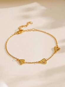 1PC [Customized] Personalized Love Name Bracelet, Stainless Steel Bracelet, Customizable 1-3 Names, Women's Bracelet, Jewelry Women, Family Bracelet, Customized Gift, Suitable For Gifting And Daily Wear, Valentine's Day, Eid Al-Fitr, Mother's Day, Back-To-School Season Gifts, Personalized Bracelet - Multicolor 2 - View 7