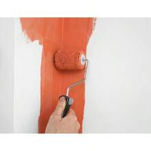 Paint Roller Set - 9 Inch Roller Sets Painting, Paint Rollers And Trays Sets, 18PC Paint Roller Set With Extension Pole, Paint Brush, Masking Tape, Dust Sheet - 18PC Paint Roller Kit - View 7