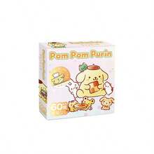 1套/60张 日本卡通人物黄色布丁小狗礼盒，卡通高价值图案，可爱学生帐篷装饰贴纸，ins风，节日礼物，可爱又实惠，营造惊喜感，送给朋友的礼物（随机款式） - 彩色 - 查看 7