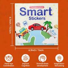 Vehicles & Traffic Sticker Playbook – Transportation Scenes With Road-And-Role Placement Tasks - Transportation - View 4