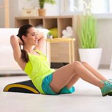 Yes4All Tapete de Ejercicios Abdominales, Abmat para Entrenamiento de Core y Abs, Alfombrilla de Hip Thrust, Ideal para Ejercitador de Abdomen y Abs Workout - 3. amarillo. - Ver 5