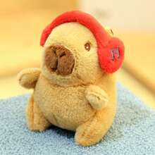 Llavero colgante de peluche de Capibara, muñeco de peluche suave colgante para mochila, decoración de llavero para bolso de coche, regalo, Capibara, Peluche de Capibara, Capibara, Capibara de ganchillo, Bolso de Capibara - Multicolor - Ver 24
