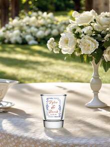 1pc/12pcs Personalized Wedding Shot Glass,2oz Glass Material,Custom Photo & Name | Suitable For Bridesmaid Gift,Valentine's Day,Wedding Decor,Birthday Parties,18th Birthday Gifts,Unique Birthday Gift, Photo Keepsake, Fun Birthday Gift,Shot Glass With Face,Shot Glass With Picture, Custom Birthday Shot Glasses, Personalised Gifts And For Groomsmen Gifts - Round Cup - View 21