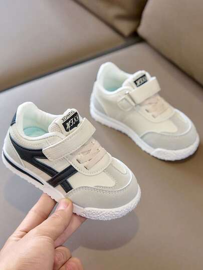 1 Pair Kids Spring/Autumn New Daily Wear Anti-Slip Sports Shoes, Fashion Casual Sneakers Suitable For Toddlers & Little Girls, Daily Wear/Travel/Running