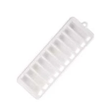 1 pieza Molde de silicona para cubitos de hielo en tira larga de 10 piezas, se puede usar como molde para galletas de dedos y molde de hornear DIY, para uso doméstico. - Multicolor - Ver 11