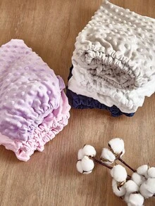 1pc Baby Massage Table Washable Cover, Soft Bubble Changing Pad Cover, Removable Diaper Changing Station Pad Cover - Multicolor - View 7