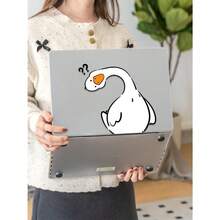 1 Piece, Quirky Duck Design | Frosted Acrylic Ultra-Thin Laptop Case | Compatible With Air13 2025/Pro16 M3 M2 | Fingerprint-Resistant, Shockproof, And Heat-Dissipating | An Essential Protective Case For Office And Study Use. - Multicolor - View 13