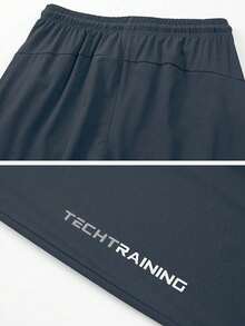 1pc Men's Sports Jogger Pants, Suitable For Spring And Summer - Dark Grey - View 6