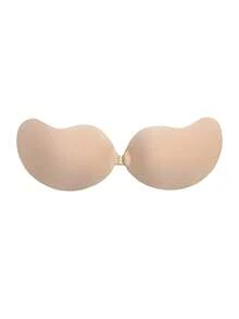 2pcs Reusable Double-Sided Adhesive Bra Pads - Sticky Padded Bra Cups For Dresses, Bikinis - Adhesive Bra Inserts, Sticky Push Up Bra Pads, Bra Inserts - Multicolor - View 12