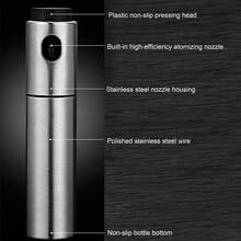 Premium Stainless Steel Oil Dispenser Bottle: Ideal Tool For Barbecues And Cooking For Effortless Oil Control. - Silver - View 4