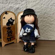 (Doll Clothes Only) New Mia Spanish Potato Doll 24cm Plush Bjd Doll 6 Handmade Girl DIY Waldorf Replacement Outfit - Multicolor - View 7