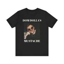 Dom Dollas Mustache Tshirt Funny Dom Dolla Merch Concert Festival Dom Dolla Gift Edm Ravewear Merch For Fan Unisex Short Sleeve Tee - Black - View 1