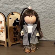 (Doll Clothes Only) New Mia Spanish Potato Doll 24cm Plush Bjd Doll 6 Handmade Girl DIY Waldorf Replacement Outfit - Multicolor - View 3