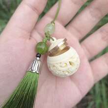 7.6 Inch Resin Round Fragrance Sachet, Aromatic Decor For Home And Office, Holiday Gift For New Year, Christmas, Party And Seasonal Celebrations, Seasonal Gifting, Office Fragrance Accent, Home Fragrance Accessory, Round Scent Pouch, Round Design, Elegant And Minimalist, Premium Craftsmanship, Long-Lasting Fragrance,Spring Summer Picks,Brides Maid Gifts,Room,Bedroom Deccor,Bedroom Deccor,Beach,Travel,For Men,For Women,Vacation - Multicolor - View 1