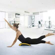 Yes4All Tapete de Ejercicios Abdominales, Abmat para Entrenamiento de Core y Abs, Alfombrilla de Hip Thrust, Ideal para Ejercitador de Abdomen y Abs Workout - 3. amarillo. - Ver 6