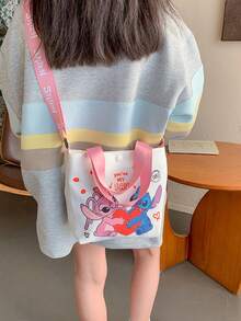 Disney Bolsa organizadora ligera y de moda, bolso cruzado de princesa, bolso de hombro, monedero, bolsa de accesorios - Multicolor - Ver 5