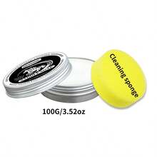 马鞍皂皮革清洁护理套装，多种尺寸可选，适用于鞋子、包包、皮夹克、沙发、汽车座椅等，深度清洁去除顽固污渍，提升光泽，防止皮革开裂。适合鞋履、春夏精选、伴娘礼物、房间、卧室装饰、海滩、旅行、男女皆宜、度假使用。 - 白色 - 查看 10