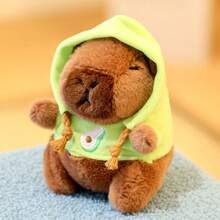 Llavero colgante de peluche de Capibara, muñeco de peluche suave colgante para mochila, decoración de llavero para bolso de coche, regalo, Capibara, Peluche de Capibara, Capibara, Capibara de ganchillo, Bolso de Capibara - Multicolor - Ver 32