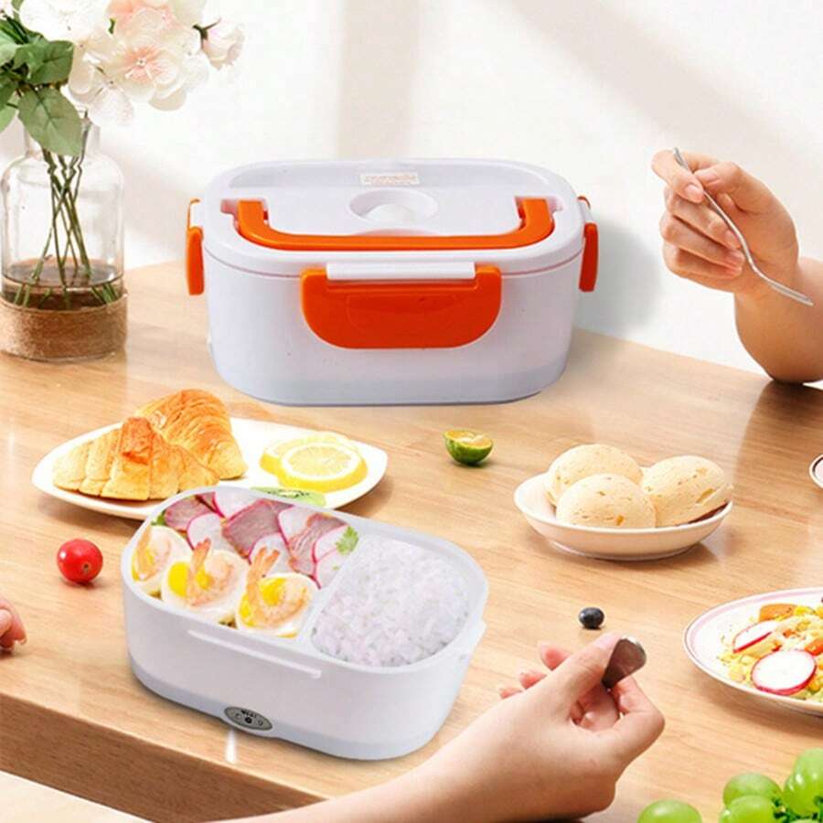 Caja de almuerzo de calefacción - Rosa - Ver 1
