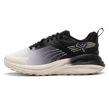 Puma أحذية الجري الخفيفة للخريف والشتاء، أحذية رياضية كاجوال يونيسكس، الطراز 39523505 - أبيض/أسود - مشاهدة 1