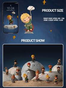 Pop Mart 第七代盲盒收藏品（12款常规版+2款隐藏版），艺术收藏人偶，身披棕色斗篷，饰以红色披风，融合玫瑰、蛇和狐狸元素，采用复古大地色系，设计独特，充满个性，兼具复古美感，适合桌面摆设、书架展示或收藏，是艺术玩具爱好者和盲盒收藏家的理想之选，也是生日、圣诞节、周年纪念日和其他特殊场合的理想礼物。 - 彩色 - 查看 3