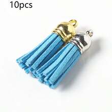 3cm Velvet Tassel Pendant Decor, Mini Tassel DIY Craft Supplies, Electroplated Tassel Wholesale - Gold - View 20