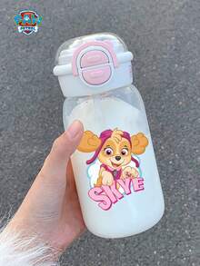 Paw Patrol 17oz Plastic Water Bottle, Large Capacity Double-Straw Drinking Cup, Portable Outdoor Sports Water Bottle, Suitable For Various Scenarios, Leak-Proof And Drop-Resistant. - Multicolor - View 7