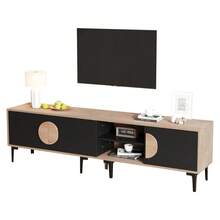 Television Stands & Entertainment Centers - Black - View 7