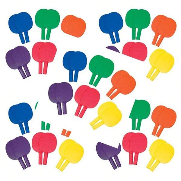 Table Tennis Paddles 12-Pack