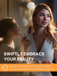 DOORES 7片装夹式接发片，100%真人发，灰金色至金色和铂金色，14-22英寸，115克，Remy接发片，适用于夹式真人发，隐形直发，浓密丝滑，打造蓬松自然的直发造型，长款夹式接发片，适合头发稀疏的男女，冬季圣诞节角色扮演/校园/约会之夜等场合。 - S17/22/60 - 查看 9