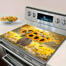 1 chiếc vỏ bảo vệ hình hoa hướng dương, chống trầy xước và chịu nhiệt. Thích hợp cho bếp điện, nắp nồi, bàn ủi, máy pha cà phê và các thiết bị gia dụng khác. Có thể dùng để trang trí nhà bếp, làm quà tặng trong các dịp lễ, quà tặng cho cặp đôi và bạn bè. - Nhiều màu - Xem 5