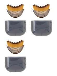 2支装淋巴引流面部及身体按摩刷，面部轮廓及下颌线塑形按摩器，符合人体工学且亲肤设计，可减轻肿胀、缓解疲劳，日常护肤按摩工具 - 彩色 - 查看 13