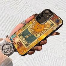 Tarot Sun Art Phone Case High Grade Elegance | Yellow Resistant And Wear-Resistant | Mobile Phone Case Wholesale UV Printing For Samsung And For Galaxy S24/S24P/S24U/S25/S25U/S25P/S20FE/S21FE/S23/S23ULTRA/S23PLUS/S23FE/A52/A54/A53/A14/A25/A34/A05S/A15( - màu đen - Xem 2