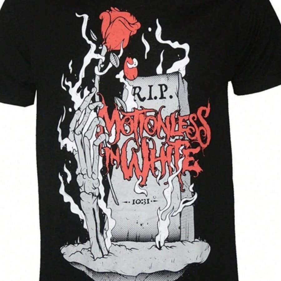 Motionless In White Women T-Shirt Black Uni All Sizes S-5XL - 黑色 - 查看 1