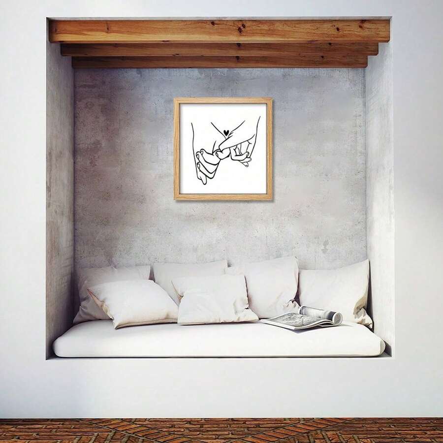 1 animal theme decorative painting, interesting gorilla sitting on the toilet reading newspaper wall art decoration, poster, canvas, oil painting, modern art style, suitable for bedroom, living room, kitchen and bathroom, office hanging pictures - Beis - Ver 1