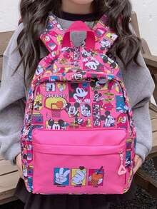 Disney 迪士尼手提包、卡通单肩包、女孩钱包、迷你口红包、儿童玩具包、旅行包、派对收纳包、时尚零钱包 - 彩色 - 查看 8