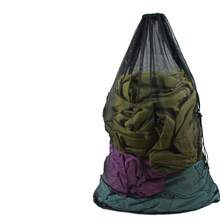Extra Large 60cm X 90cm Solid Color Mesh Drawstring Laundry Bag, Tangle-Free Protective Clothing Storage Bag, Big Size Washing Net Bag - Multicolor - View 12