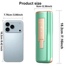 家用激光脱毛仪，带冷却系统，IPL脉冲光脱毛，男女通用，升级版无限次闪光，永久脱毛，适用于面部、腿部、手臂、比基尼线等部位