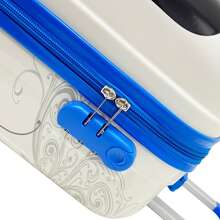 MARKTOMI - ABS Luggage Set (18" + 20") This Set Includes One 20" And One 18" Suitcase, Both Made Of Lightweight And Durable ABS. With Fun Designs And Vibrant Colors, They Are Ideal For Students. Both Have 360° Double Spinner Wheels For Smooth Movement. Unlike Suitcases With Single Wheels, They Glide In All Directions And Are Easy For Students To Maneuver. The Interior Is Compartmentalized And Includes Elastic Straps To Keep Contents Organized. They Also Feature An Adjustable Telescopic Handle And An Integrated Combination Lock. Perfect For Family Trips, School Excursions, And As Carry-On Luggage. - L37-6-58 - 查看 8
