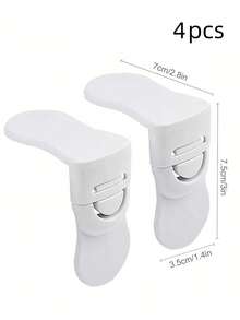 4pcs/6pcs/10pcs Set Child Safety Locks, Corner Guards, Cabinet Locks - Fit Drawers, Cabinets, Refrigerators, Bed Frames, Furniture Edges - Multicolor - View 11