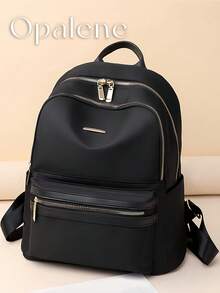 Malist Flower Embroidery Functional Backpack For Women, Business Casual Commuting Travel Backpacks, Cute Multi-Compartment Versatile Computer Daypack, Portable Campus School Bag For Junior High School And College Students, School Backpack, Elementary School, Middle School, High School, Back To School Bags, Waterproof, Lightweight, Classic Casual, Suitable For Teen Girls Women College Students, Teacher, Perfect For Back To School, First Day Of School, Middle School, High School - Nhiều màu - Xem 7