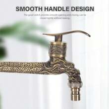 CYPNPOPETPOP grifo al aire grifos y repuestos para lavabos baño grifo baño en llave para lavabo llaves para lavabo decoración vintage grifo del fregadero grifo jardínFashion - 226918448 - Ver 7