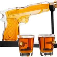 Refillable Jars - Set Of Whiskey Decanters - View 2