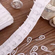 60/120/240/500 White Curtain Hooks, Curtain Roller Sliders, 0.47*1.14 Inch,Sturdy,Durable,Easy To Install,Suitable For Shower Curtain Clips And Pleated Track Hooks. - White - View 8