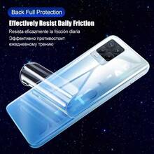 Miếng dán màn hình chống nước dạng gel chất lượng cao, phủ toàn màn hình, tương thích với Samsung Galaxy S26 Ultra S25 S24 S23 S22 Ultra Plus FE, màng bảo vệ TPU bám dính mạnh (không phải kính), bảo vệ mặt sau trong suốt, thích hợp sử dụng hàng ngày, văn phòng, nhà. Chống nước, chống sốc, chống rơi, chống trầy xước. - Trong sáng - Xem 6