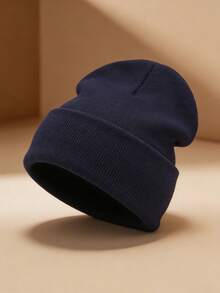 Gorro de punto personalizable, gorro de punto de invierno con texto personalizable, unisex elástico y cómodo, ligero y lavable, colores suaves (amarillo, azul, morado, negro, dorado, blanco), adecuado como regalo de cumpleaños/Día de San Valentín, gorro de punto con nombre personalizable - Multicolor - Ver 11