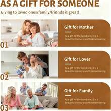 2pcs Heart-Shaped Vases, Luxury Vine Flowers & Artificial Flowers Vase Home Decor, Suitable For Bouquets, Pampas Grass, Living Room, Kitchen, Bedroom, Bathroom, Entryway, Bohemian Style, Holiday Gift - Multicolor - View 8