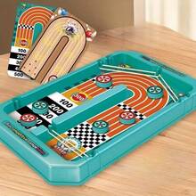 6-In-1 Interactive Chess Game Set, 2-Player Checkers Battle Game, 6 Chess Game Modes, Mini Pinball Toy, Including Chess, Soccer, Basketball, Ideal For Family Games And Gatherings - Multicolor - View 4